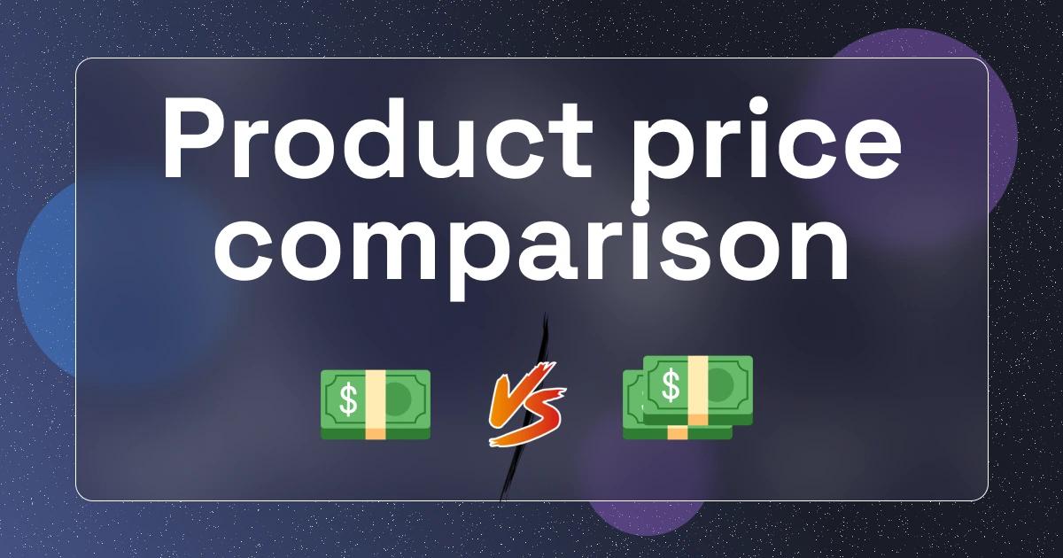 Build a price comparison site with AI powered web scraping