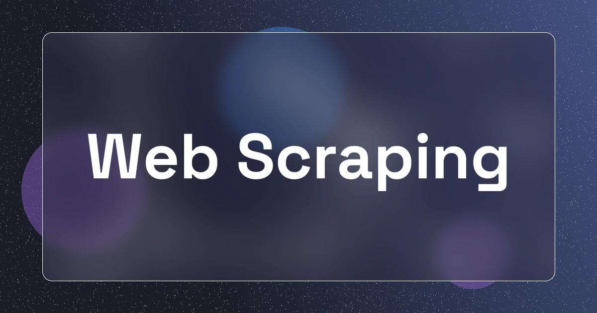 Web Scraping