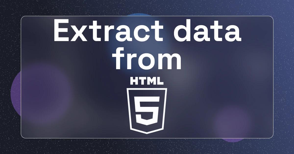 How to extract data after web scraping a page?